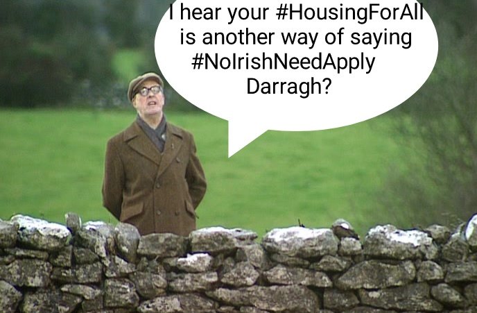 The truth behind the Grand Opening of new #HomesForAll today in Roscommon by Darragh O'Brien.

When you see the hashtag #HomesForAll, you know these homes are NOT for the indigenous Irish.
No.
These new homes are ONLY for the New Irish.
#NoIrishNeedApply 

x.com/JenRational/st…
