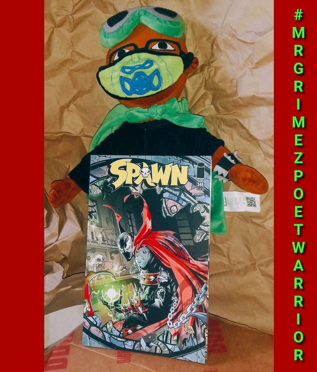 Back into the world of Spawn!

#Spawn #SpawnComics #SpawnsUniverse #SpawnArt #SpawnCollection #ToddMcFarlane #McFarlaneToys #ToddMcFarlaneSpawn #ImageComics #Multiverse #MrGrimezPoetWarrior #Budsies #Plushies #PlushToy #SoftToys #Toyetic #MaskedWarrior #ComicBooks