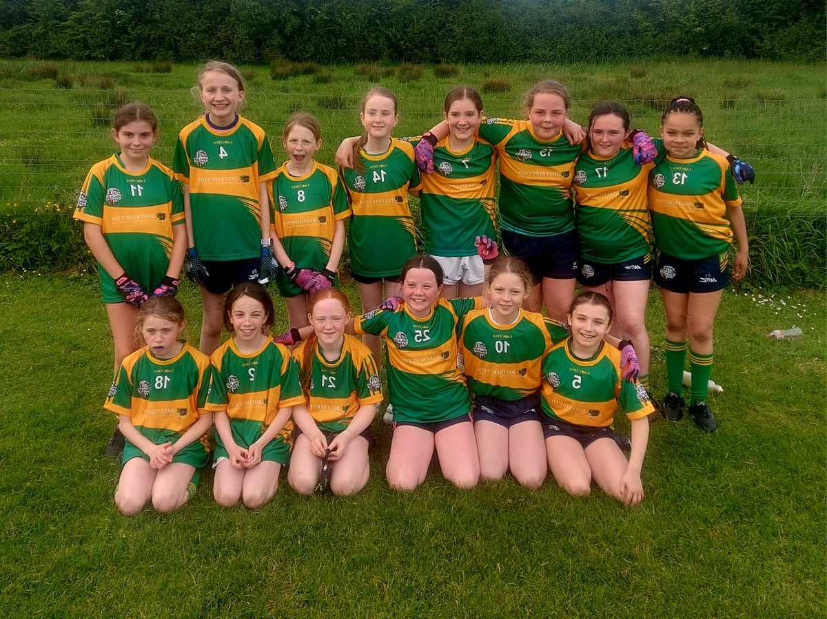 The mighty Monagea U11 team were out in force tonight in Monagea GAA Pitch where they got to play the brilliant Adare girls team. Both sides played excellent football. They are all a credit to their coaches. The hard work is paying off from their training every week. #CanSeeCanBe