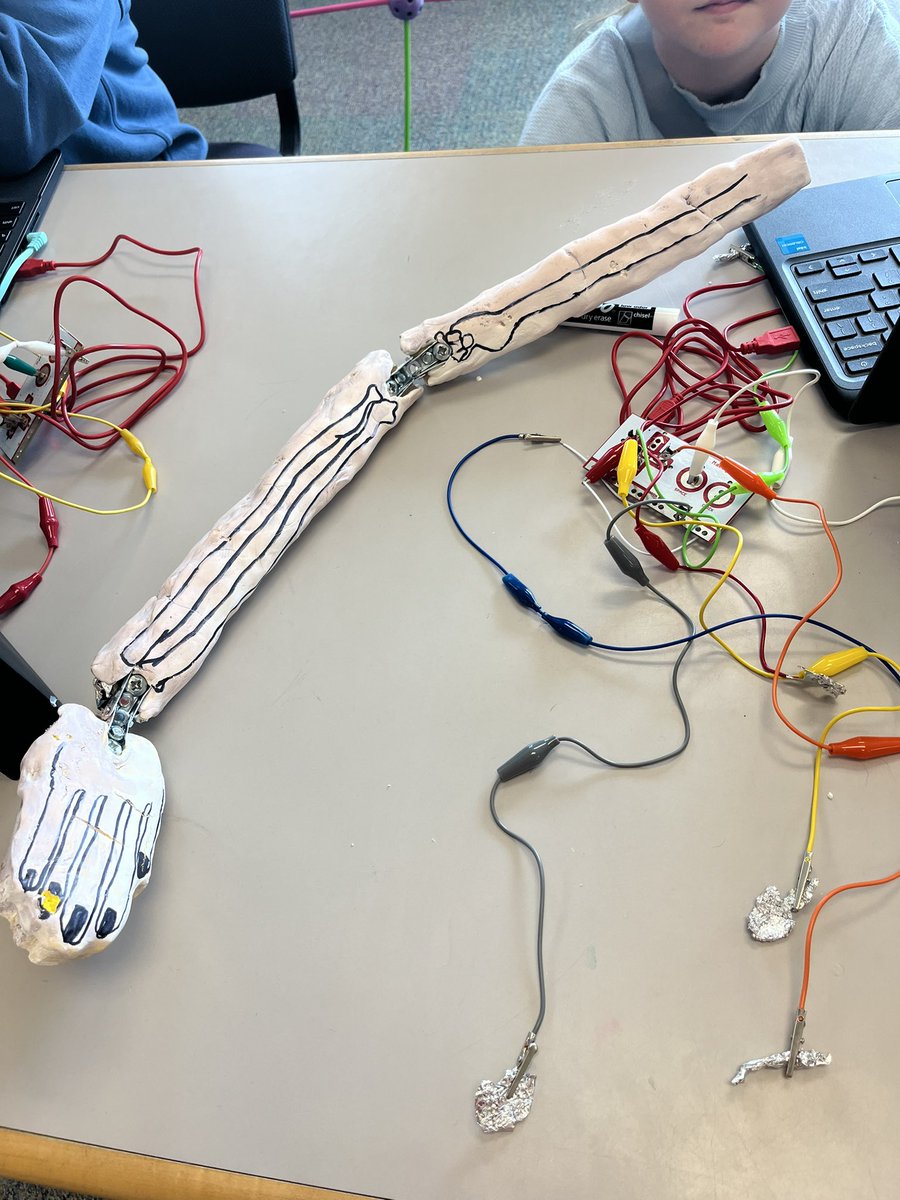Ss created interactive diagrams for our science units using Makey Makeys. Today, they shared their creations with the school!🎮💻 <a href="/ps_baxter/">Baxter Central PS</a>