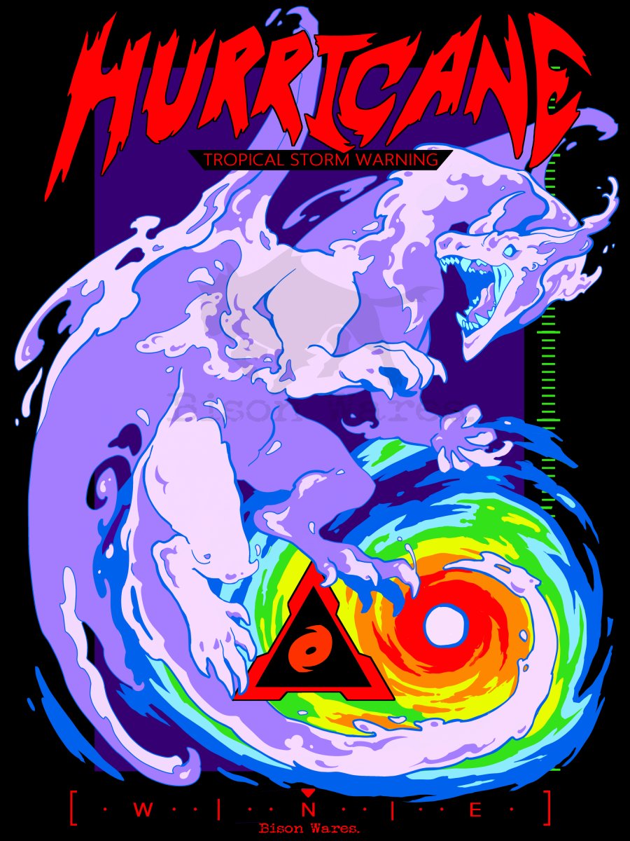 ⚠️TROPICAL STORM INCOMING⚠️

T-shirts, blankets, and more coming soon....

So excited to finally reveal this design, release date to be determined. If you don't wanna miss this check out my newsletter! 

bisonwares.com/newsletter
