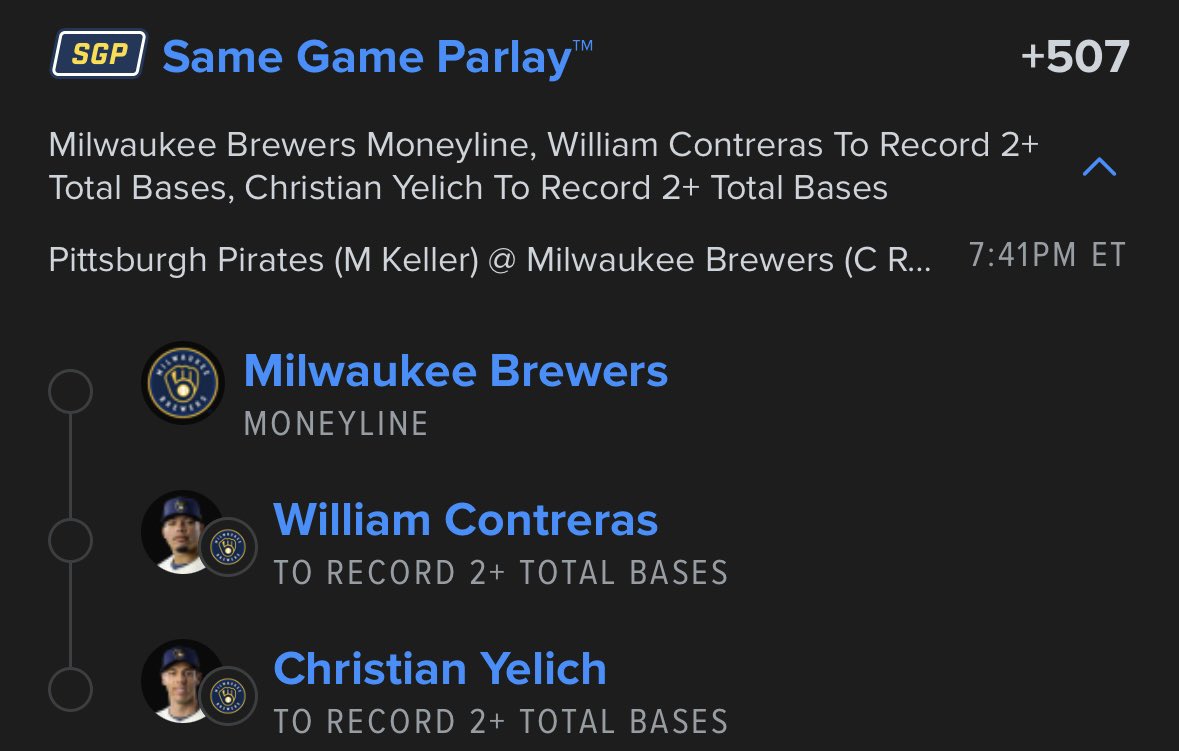The script for tonight’s game ✍🏻 Love the Brewers bats in this matchup #ThisIsMyCrew Let’s cash this one! #GamblingX