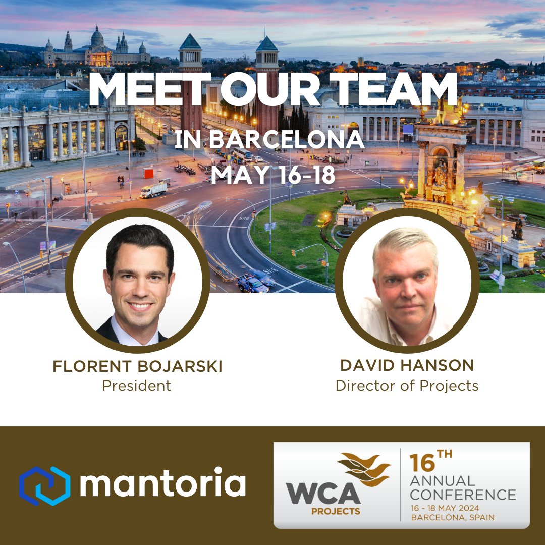 🌍 Excited to announce that we are participating in the #WCAProjects2024 Conference in Barcelona from May 16 to 18th! 🚢✈️ If you are also attending, reach out to Florent and David to explore opportunities, develop partnerships, and drive global projects forward. 🌐🚚 <a href="/wca_world/">WCAworld</a>