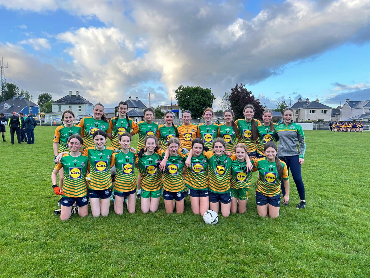 Unbelievable performance given tonight by these fantastic group of U14 players against the brilliant @StSenansGAA1 team. The girls dug deep for each other until the final whistle was blown & Monagea coming away with the win. Huge thanks to St Senans for being wonderful hosts.