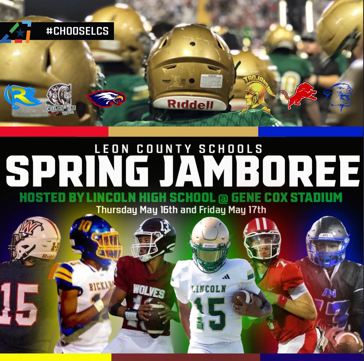 Come enjoy the @LeonSchools Spring Jamboree! #ChooseLCS🏈