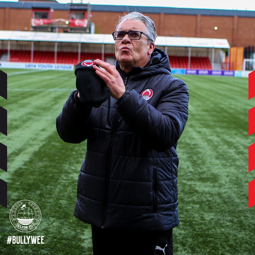 HERE TO STAY! We are delighted to announce that Ian McCall, as well as his assistants Neil Scally and Mark Kerr, have all committed their future to Clyde ahead of the new season. Hear what the gaffer has to say ▶️ clydefc.co.uk/news/2024/05/m…