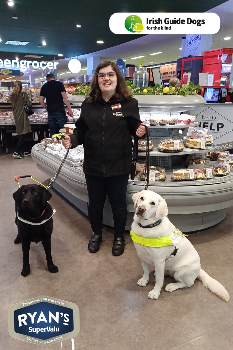 Ryan's SuperValu (@ryanssupervalu) on Twitter photo Come & Support us on #Nationalguidedogday tomorrow in our Cork Stores, Grange, Glanmire & Togher!! Well done to our staff for getting involved!!
Thanks to <a href="/irishguidedogs/">Irish Guide Dogs for the Blind</a> for asking us to get involved!! Come & Support us on #Nationalguidedogday tomorrow in our Cork Stores, Grange, Glanmire & Togher!! Well done to our staff for getting involved!!
Thanks to <a href="/irishguidedogs/">Irish Guide Dogs for the Blind</a> for asking us to get involved!!