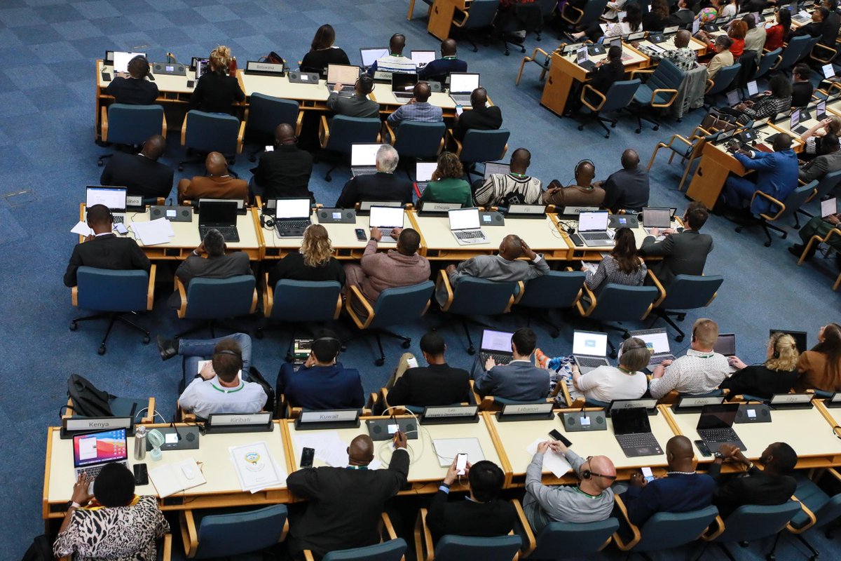 ✨ Highlights from the first day of #SBSTTA26 ✨ Thank you to all the attendees, both in Nairobi and online. A year and a half following the adoption of the #BiodiversityPlan, we continue to go from #AgreementToAction. 📸: Mike Muzarakis/@IISD_ENB 🔗: enb.iisd.org/cbd-subsidiary…