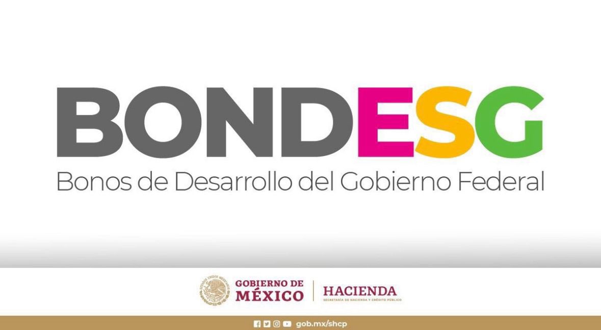 .@Hacienda_Mexico fortalece el mercado de deuda sostenible local con la 7ª emisión de #BONDESG. Esto permite que empresas públicas y privadas continúen emitiendo sus instrumentos temáticos. Con un mercado corporativo de deuda sostenible valorado en 91,000 mdd, México se