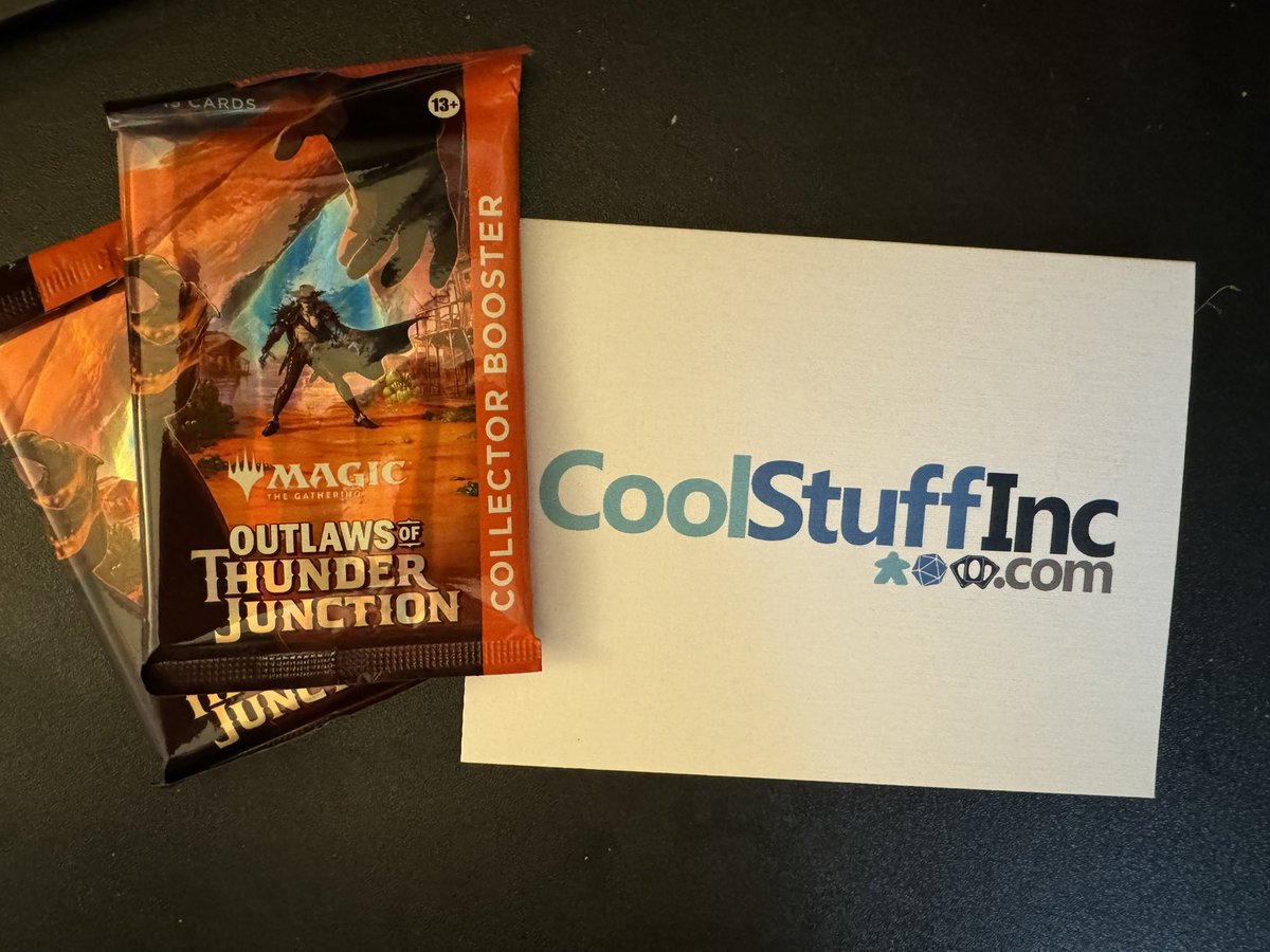 GrimTutorsMTG's tweet photo. I don’t wanna crack the packs until Pez gets home… but the PARASITES, the DEMONS in me…
All jokes aside, thank you so much to @CoolStuffInc for this lovely gift and card as a #CommandFestDallas thank you! We had a blast and hope to go again sometime. Shoutout to @MTGNerdGirl for putting all these creators together for different events, working with you was lovely! If you’re a creator interested in going to #CommandFestAtlanta or #CommandFestTacoma, please reach out to her!