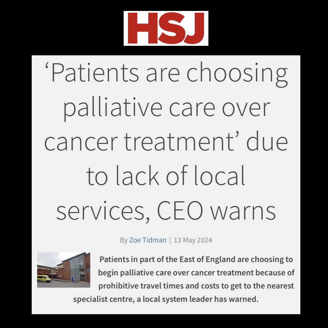 This is unbelievable Patients having to choose palliative care over treatment for their cancer due to lack of local NHS services WELL DONE Tory Gov! 👏👏 You succeeded in your plan to destroy the NHS so you can privatise it Was it worth it? Are all these patients dying WORTH…