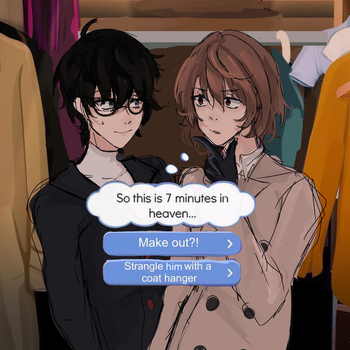 its them me thinks
#shuake #Persona5