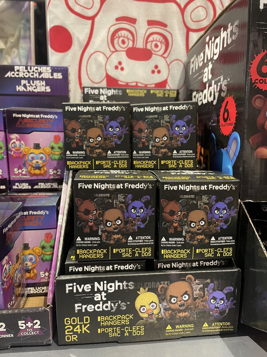 It’s been years 

Why are YOU back weird ass FNaF backpack hangers