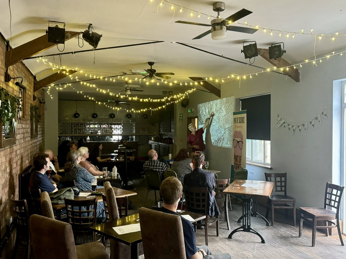 Loughborough was BURSTING with science tonight! 

Evening 1 of #Pint24 ✅ 
… and we’ll be back same time tomorrow!!

<a href="/pintofscience/">Pint of Science UK</a>