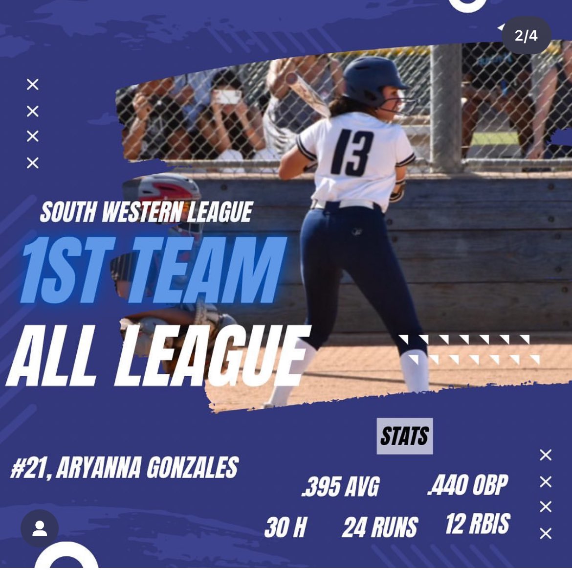 21_Aryanna's tweet photo. Blessed to be chosen to 1st Team all League along with Michelle Carew All Tournament Team. Bringing My final high school year to a close. @Coach_Gonzales_ @CoachGarnett @montanez_22 @BrianJendro https://t.co/h1gHtowJ6h