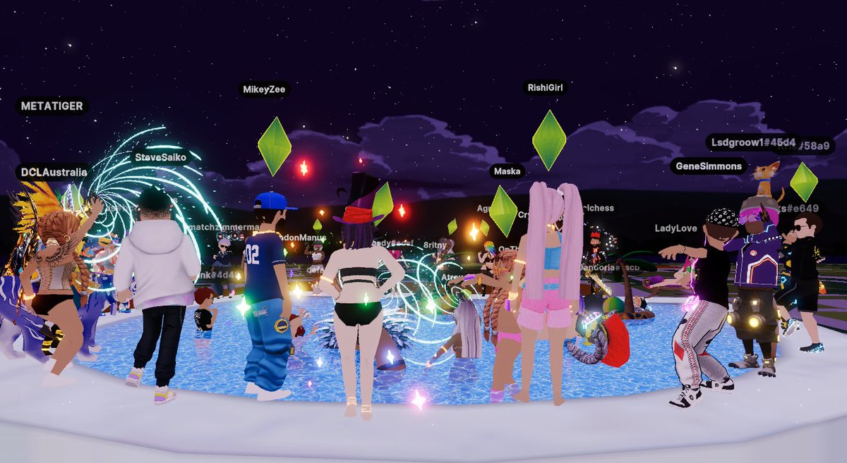 @Rishi10561916 ✨Happy UnMonday at Rishi's Palace: 22,-75!
Join us for a night of never-ending fun🪩🪩

#Decentraland #DCL  #DCLFam #VirtualLife #Web3 #CommunityBuilding