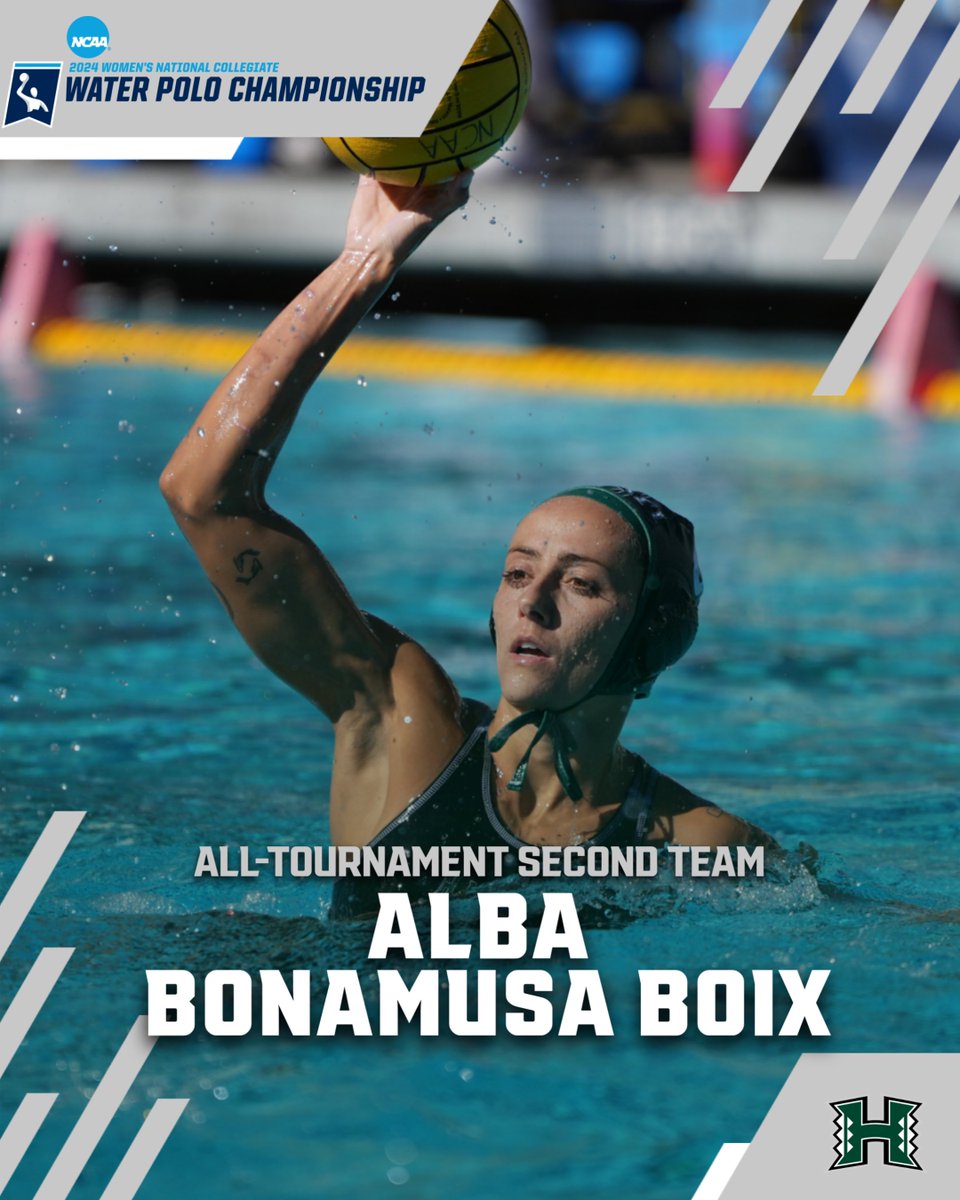 Congratulations Bia, Bernie and Alba on being named to the NCAA Women's Water Polo Championship All-Tournament team! #GoBows #SISTAHHOOD