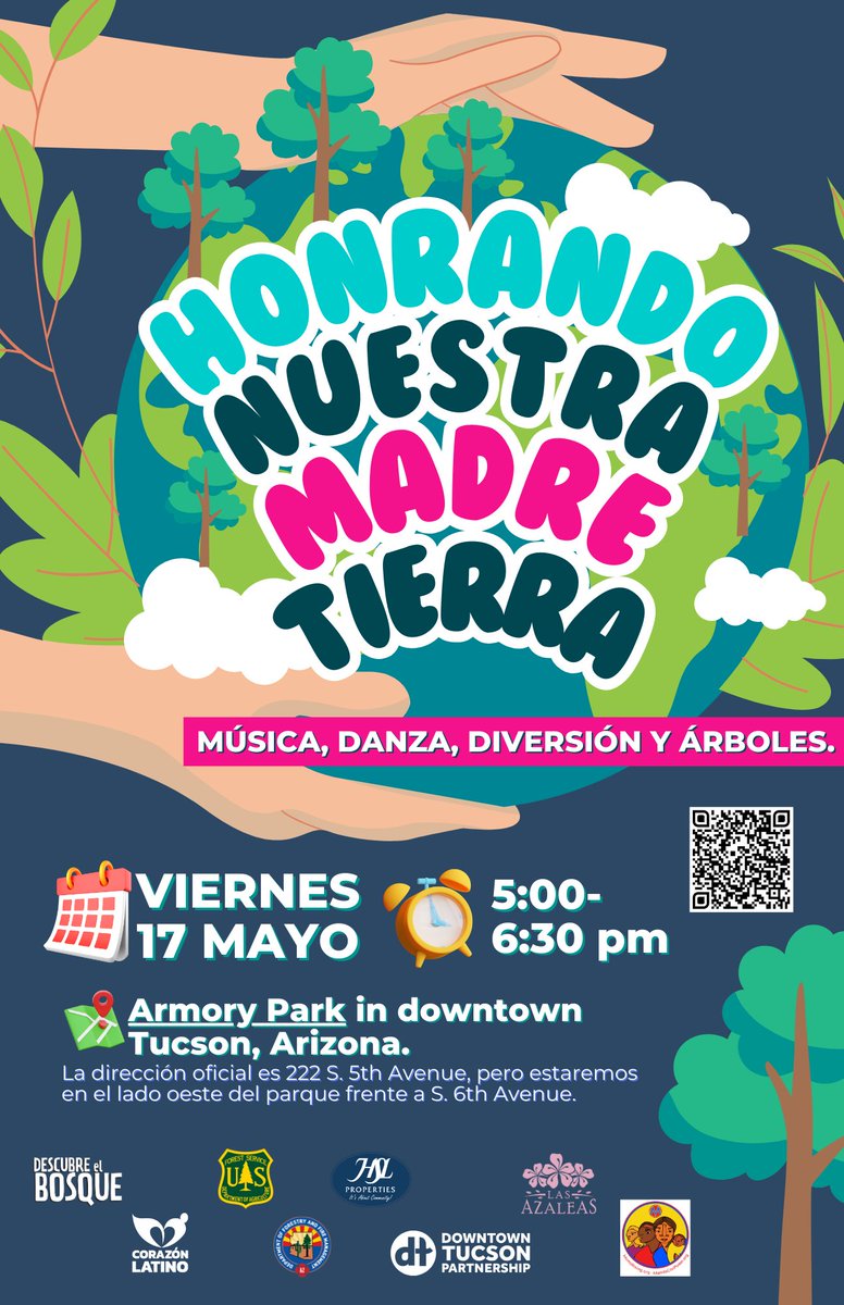 🌎🤲🏽 #Arizona: Join us for an amazing event honoring our Madre Tierra! You’ll be able to participate in exhibits, activities, music, zumba, and more! Learn more: corazonlatino.us/events2021/202…