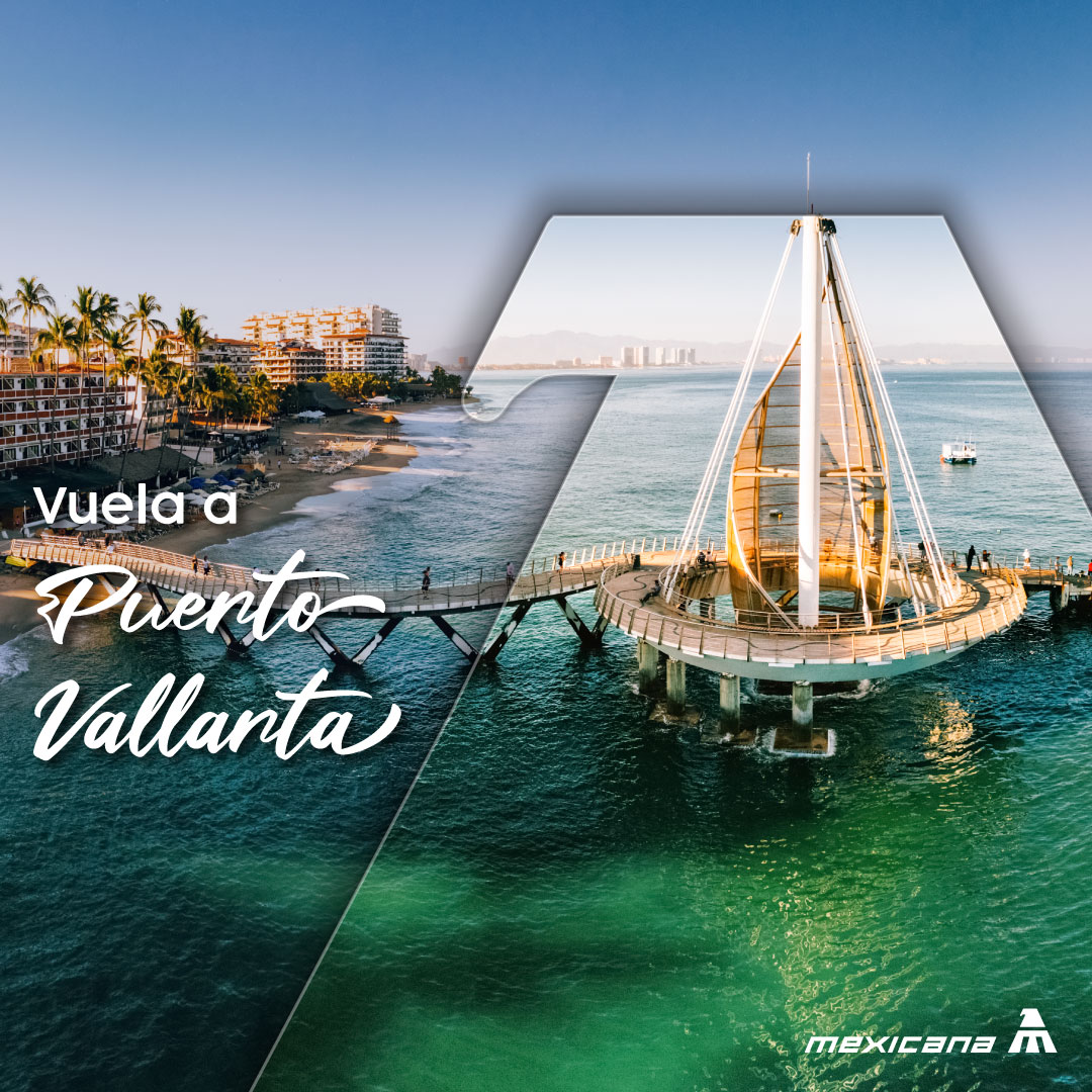 Tu vuelo hacia Puerto Vallarta es el primer paso hacia una experiencia que nunca olvidarás. 😎🌊
#DestinosEspeciales #VuelaConMamáEnMexicana