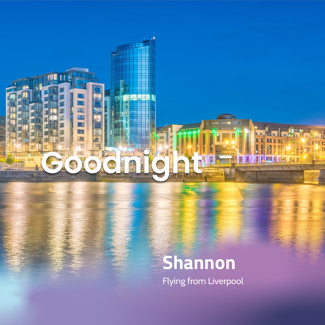 How about? Shannon? 🇮🇪 Gateway to Limerick and Ireland's incredible west coast, you can fly direct to Shannon from Liverpool with Ryanair ☘️👉 ljla.uk/3Ooq8n9