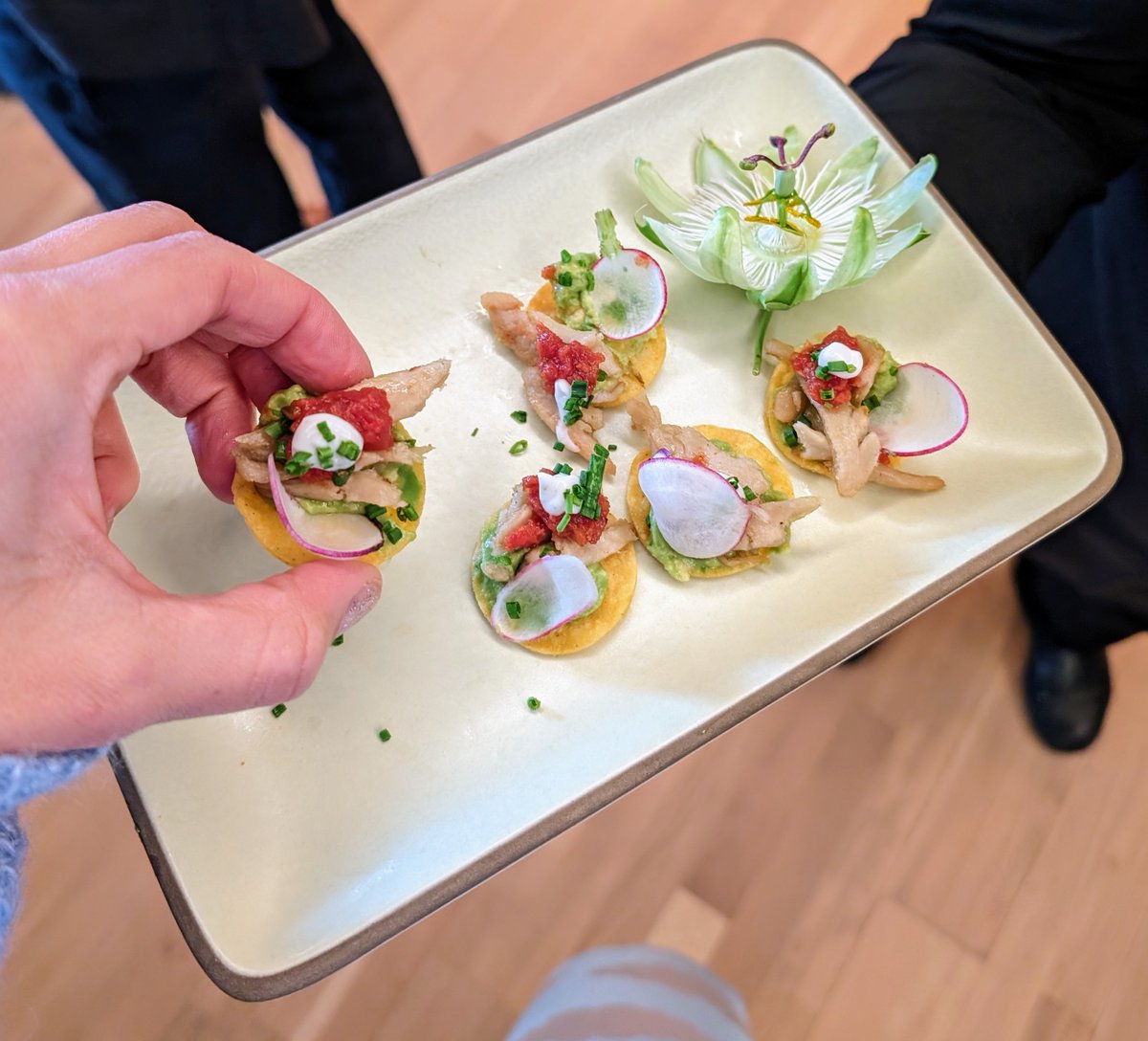 e/la (@elamadej) on Twitter photo We recently worked w/<a href="/UPSIDEfoods/">UPSIDE Foods</a> on various cultivated chicken appetizers for our event. This stuff is so tasty!
We live in the future, it's just not evenly distributed... and despite FDA/USDA approval, some states want to keep living in the past: chng.it/ZFyPZBcJX9 We recently worked w/<a href="/UPSIDEfoods/">UPSIDE Foods</a> on various cultivated chicken appetizers for our event. This stuff is so tasty!
We live in the future, it's just not evenly distributed... and despite FDA/USDA approval, some states want to keep living in the past: chng.it/ZFyPZBcJX9
