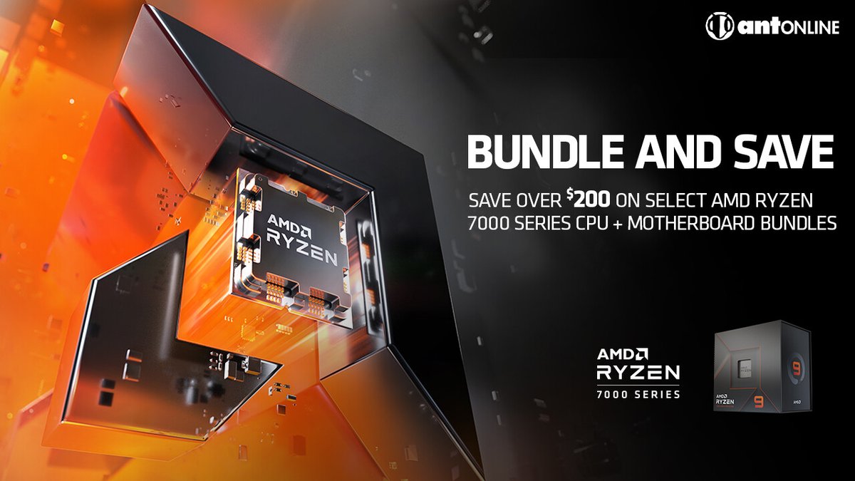 Why get your grad one gift, when you can get them two? 😏 Save more when you shop our AMD 7000 CPU's + select motherboard bundles now at antonline: ow.ly/QNA250RErUr