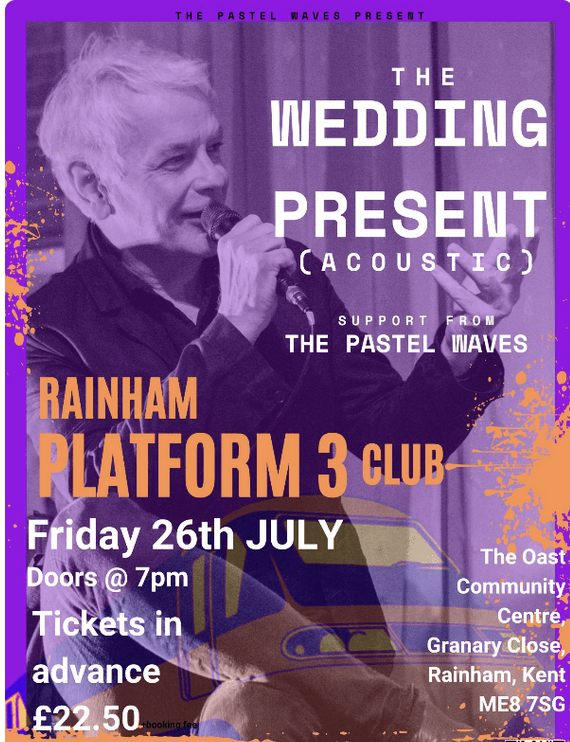 I've just added a little acoustic concert in Kent to my diary for July: ticketsource.co.uk/platform3club/…