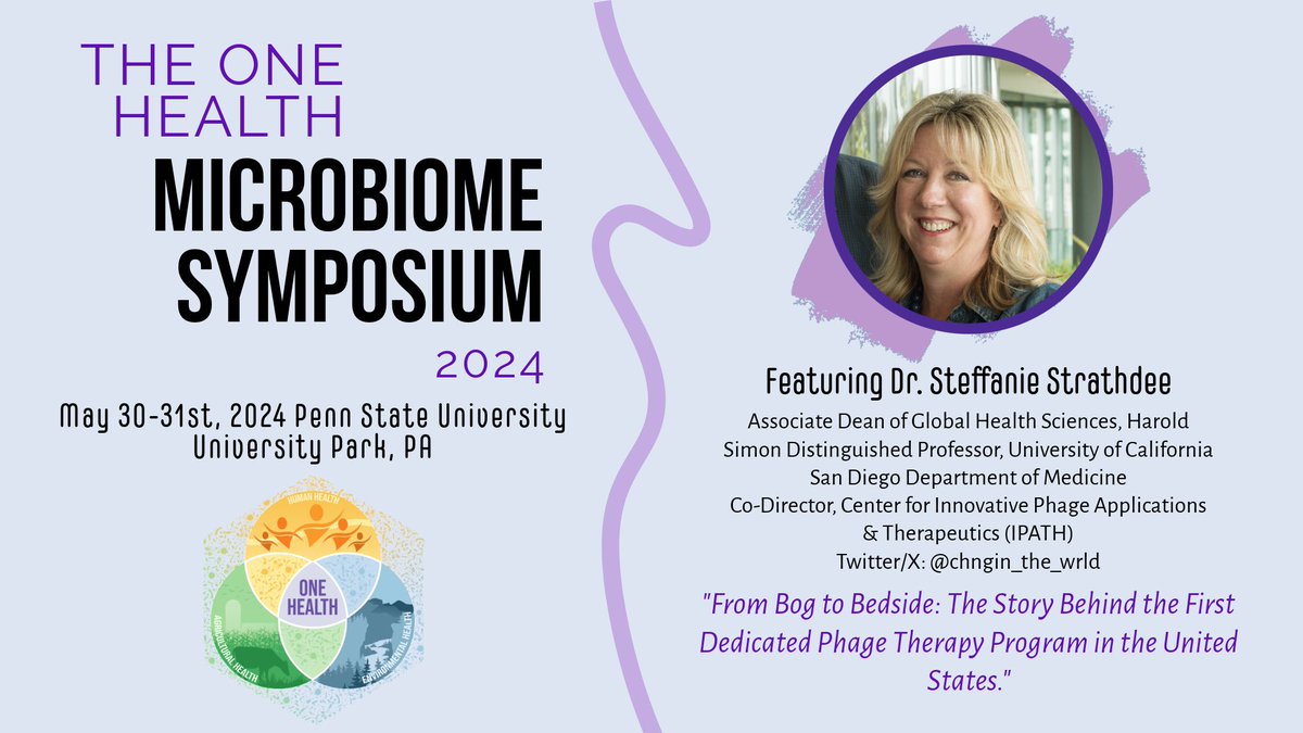 🎉We can't wait to connect with scientists across the globe at the One Health Microbiome Symposium, taking place on May 30-31st! #OHM2024 Session 1: Integrative #OneHealth, will feature keynote speaker @chngin_the_wrld, @KaurTweets, @ivanliachko, and @GeoSantiagoM. ⚕️🦠🦟