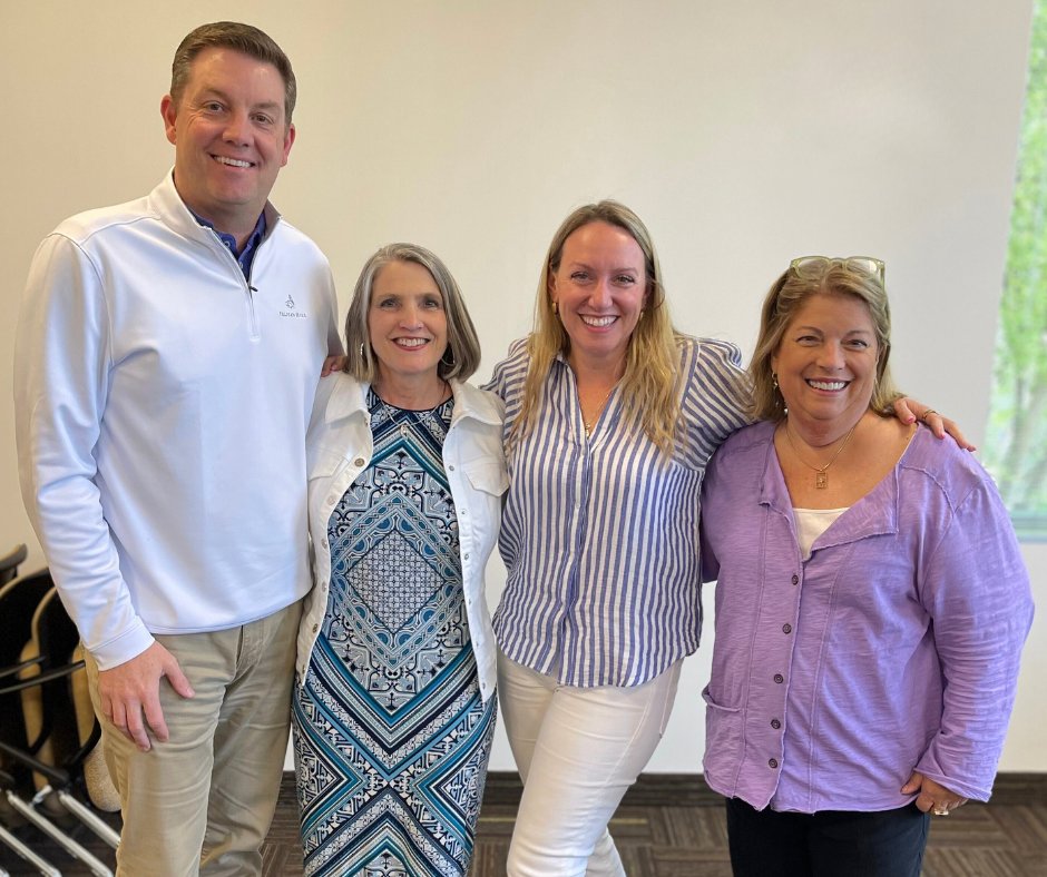 Last week, we said a fond farewell to a few of our wonderful Board members as their terms have ended. Thank you Eric J. Thomes, Emily Nicoll and Nancy Jones (pictured with our CEO Susan Parriott) and Christine Clifford! #ENDALZ.
