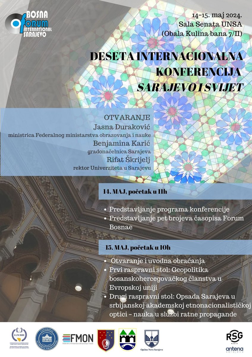 Međunarodni Forum Bosna (@forum_bosna) on Twitter photo 