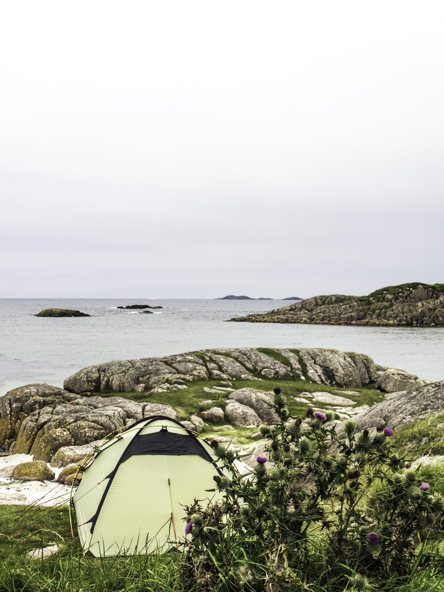 Camping on the Isle Mull in Scotland. Quite the view [by dstevens25]
  
 #campingGear #adventure