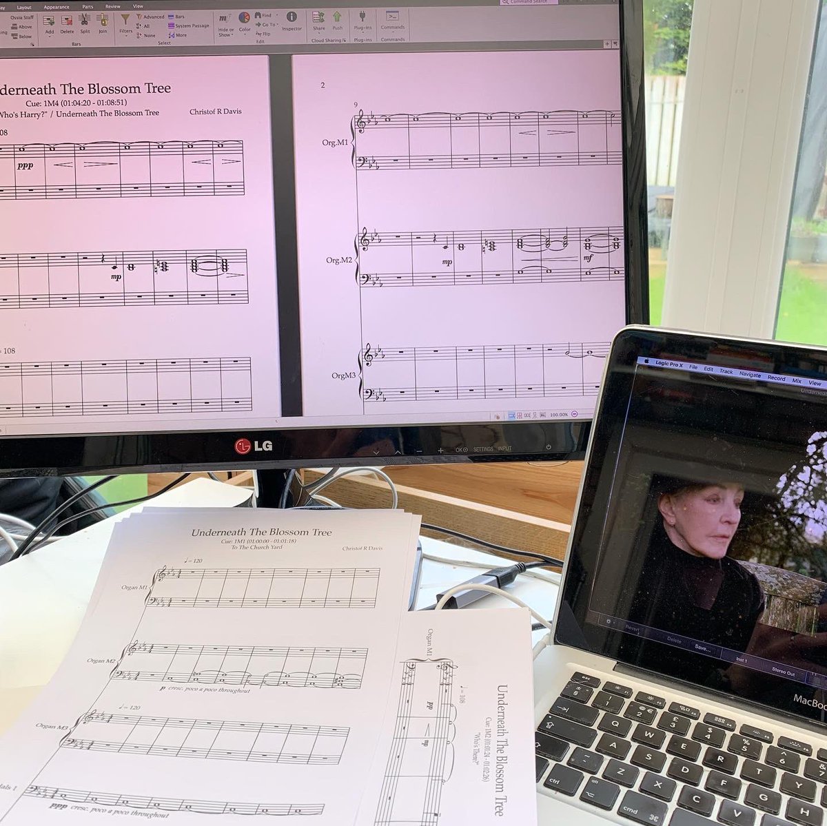 Christof R Davis (@cdavismusic) on Twitter photo …and that’s a wrap on my score to the latest collaboration with filmmaker <a href="/johnnykinch/">Johnny Kinch</a> - a brilliant new short called “Underneath The Blossom Tree” coming soon!
#FilmMusic #FilmComposer #FilmScore #IndieFilm …and that’s a wrap on my score to the latest collaboration with filmmaker <a href="/johnnykinch/">Johnny Kinch</a> - a brilliant new short called “Underneath The Blossom Tree” coming soon!
#FilmMusic #FilmComposer #FilmScore #IndieFilm