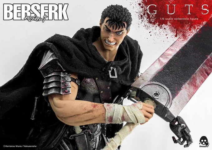 Guts Black Swordsman figure (Berserk)   #ad