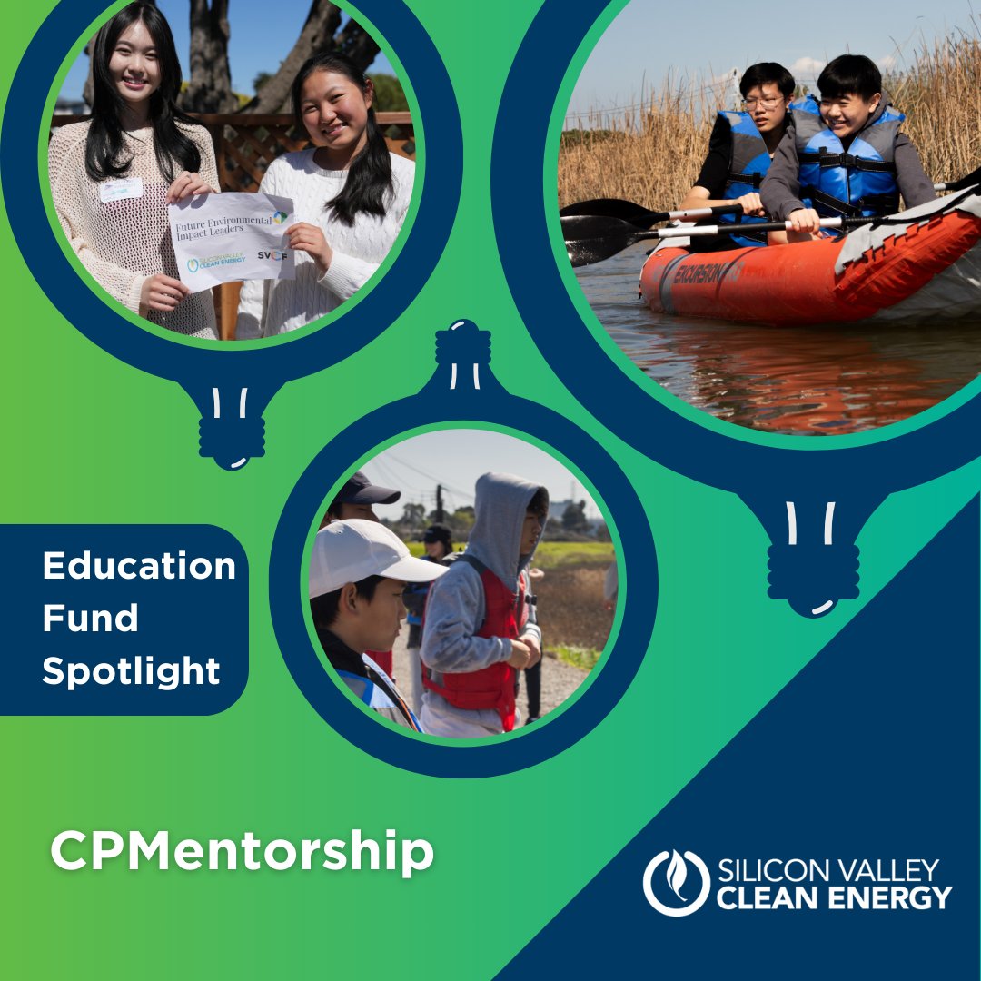 Join SVCE in celebrating our Education Fund recipients! Congrats to CPMentorship for their collaboration in river cleanups & student-led events. Explore our education initiatives at svcleanenergy.org/education