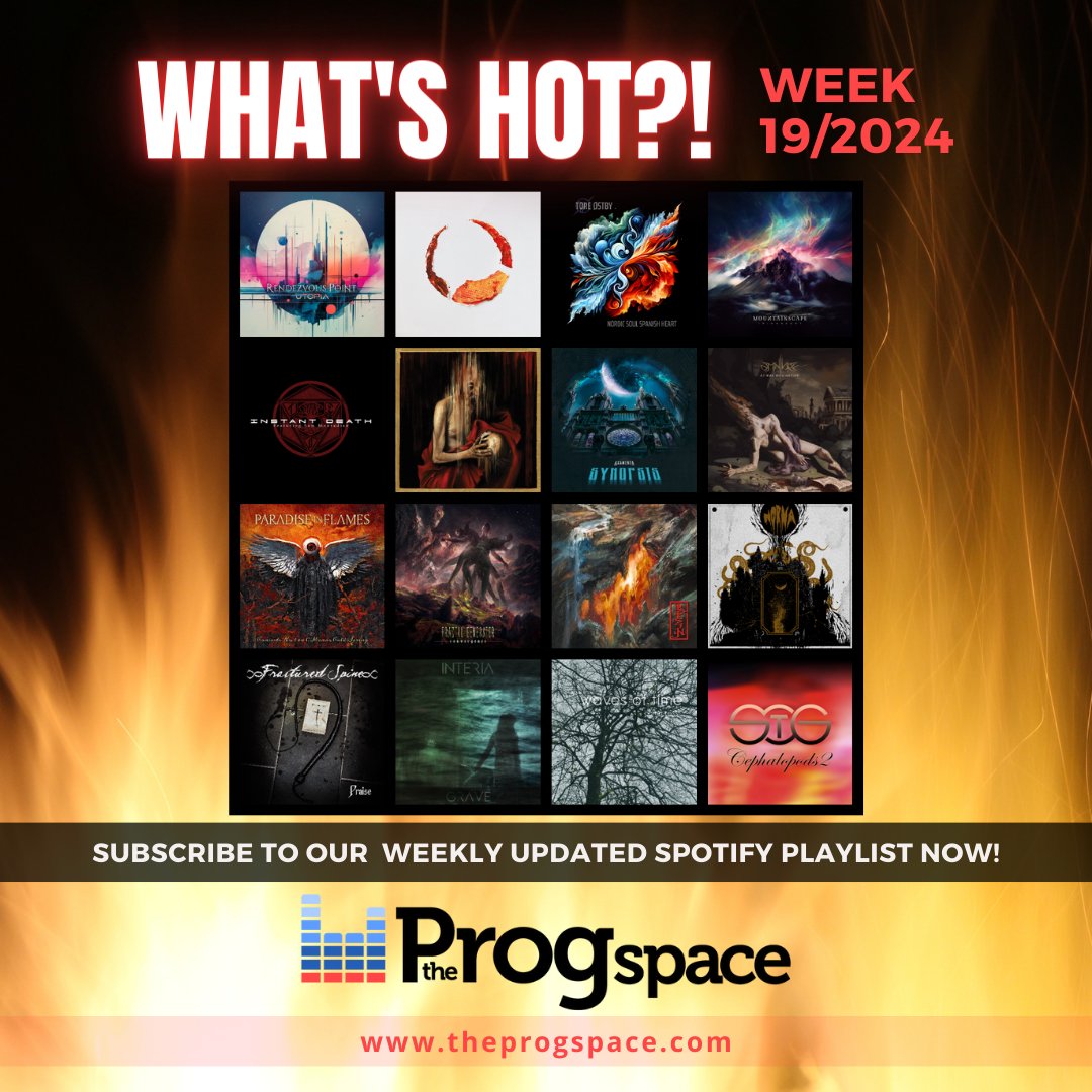 🔥🔥 WHAT'S HOT?! UPDATE 🔥🔥 Already updated last night, here's some new songs in our What's Hot?! Playlist: theprogspace.com/wh-playlist