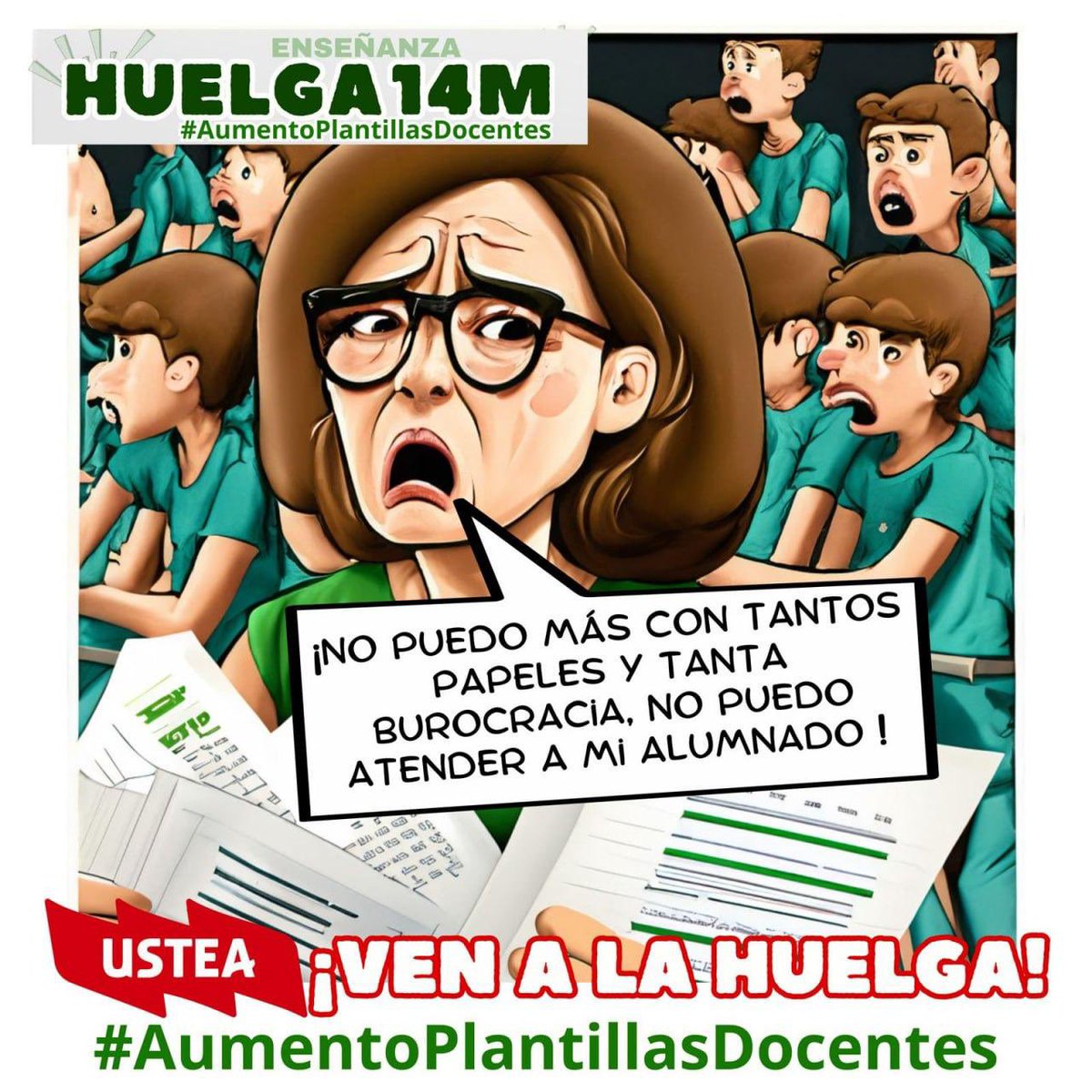 #HUELGA14M
1/250
1 orientadora por centro
🆘 orientación educativa!