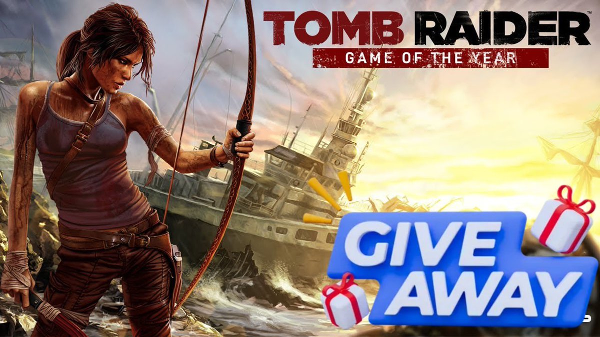 🎁 GOG GAME GIVEAWAY 🎁 Sponsored by @oyoke23 / @leonardosilvab / @lol_nah01

🔥'Tomb Raider Game of the Year Edition'🔥3x GOG Key

✔️Follow + ♻️Retweet

⏰ 60 min 🏆3 Winners!

📩DM me to sponsor a giveaway like this.
#Giveaways #FreeGames #GOG #GOGKeys #FreeGameKeys #TombRaider