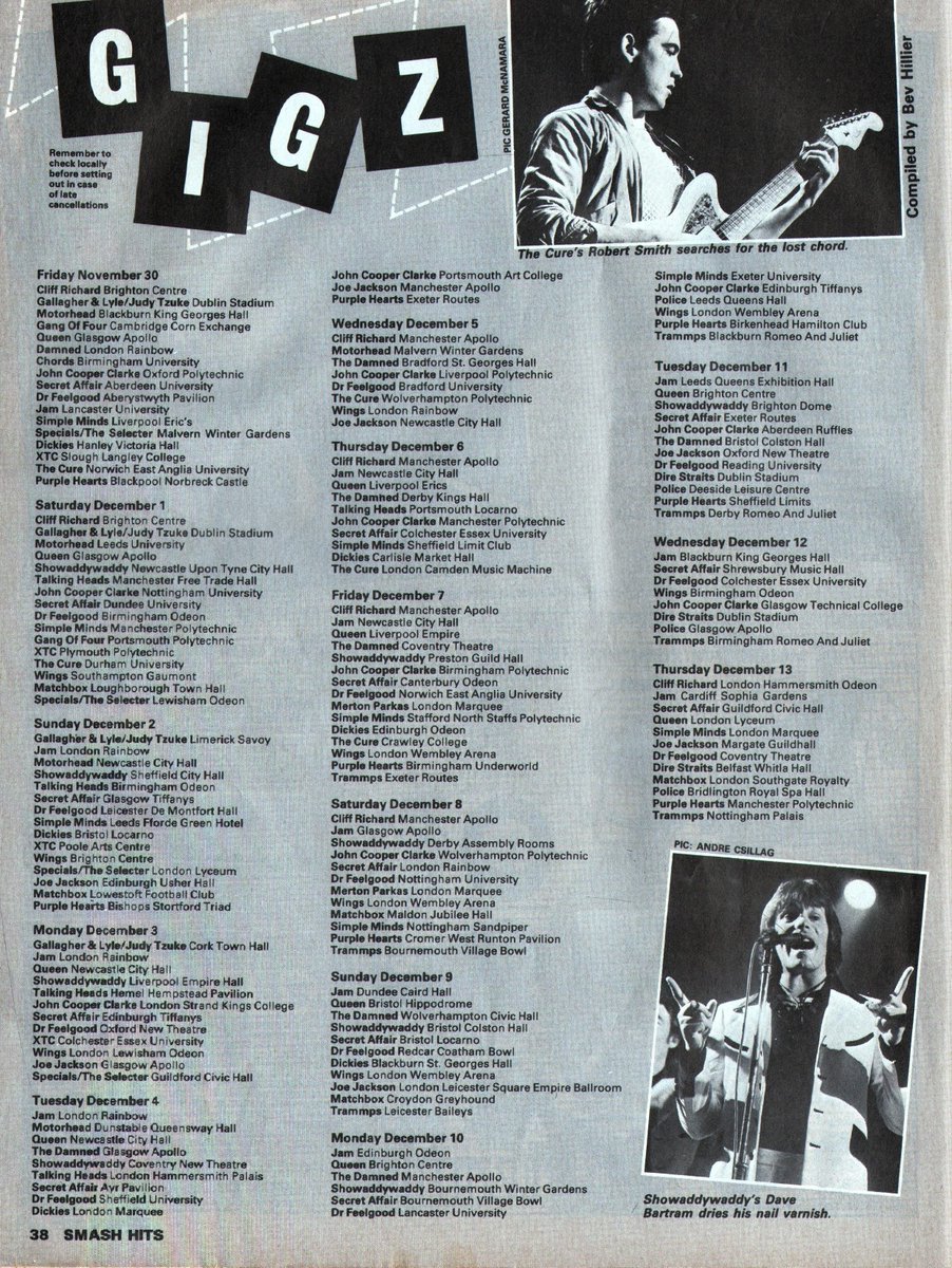 1979: Smash Hits Volume 26, page 31 Full mag --> archive.org/stream/smash-h…