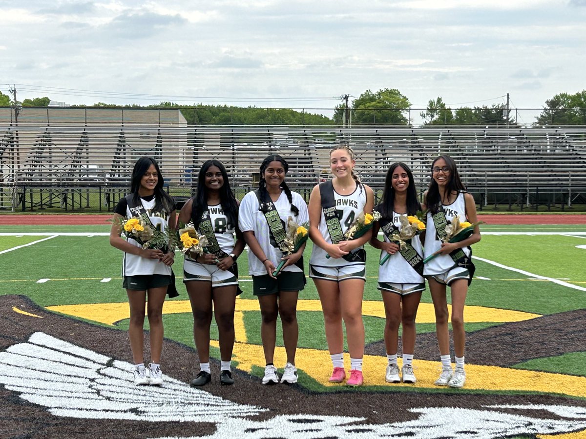 ⁦<a href="/JPS_Athletics/">JPS ATHLETICS</a>⁩ Girls Lacrosse Senior Night. Best wishes in the next chapter! Thanks for your leadership on the field this spring. <a href="/JPSHawks/">JP Stevens HS</a>⁩ #WeAreOneEdison