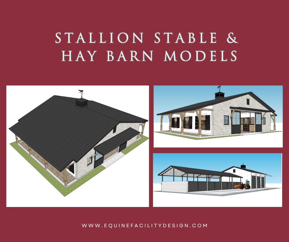 Projectroject spotlight ✨ Preliminary designs for our new client's personal horse farm in Ocala, FL. 
Featuring: Stallion stables and advanced hay barn & O2compost facility.
#floridafarm #stables #stablearchitecture #designmodels #barndesign #barngoals #barninspo