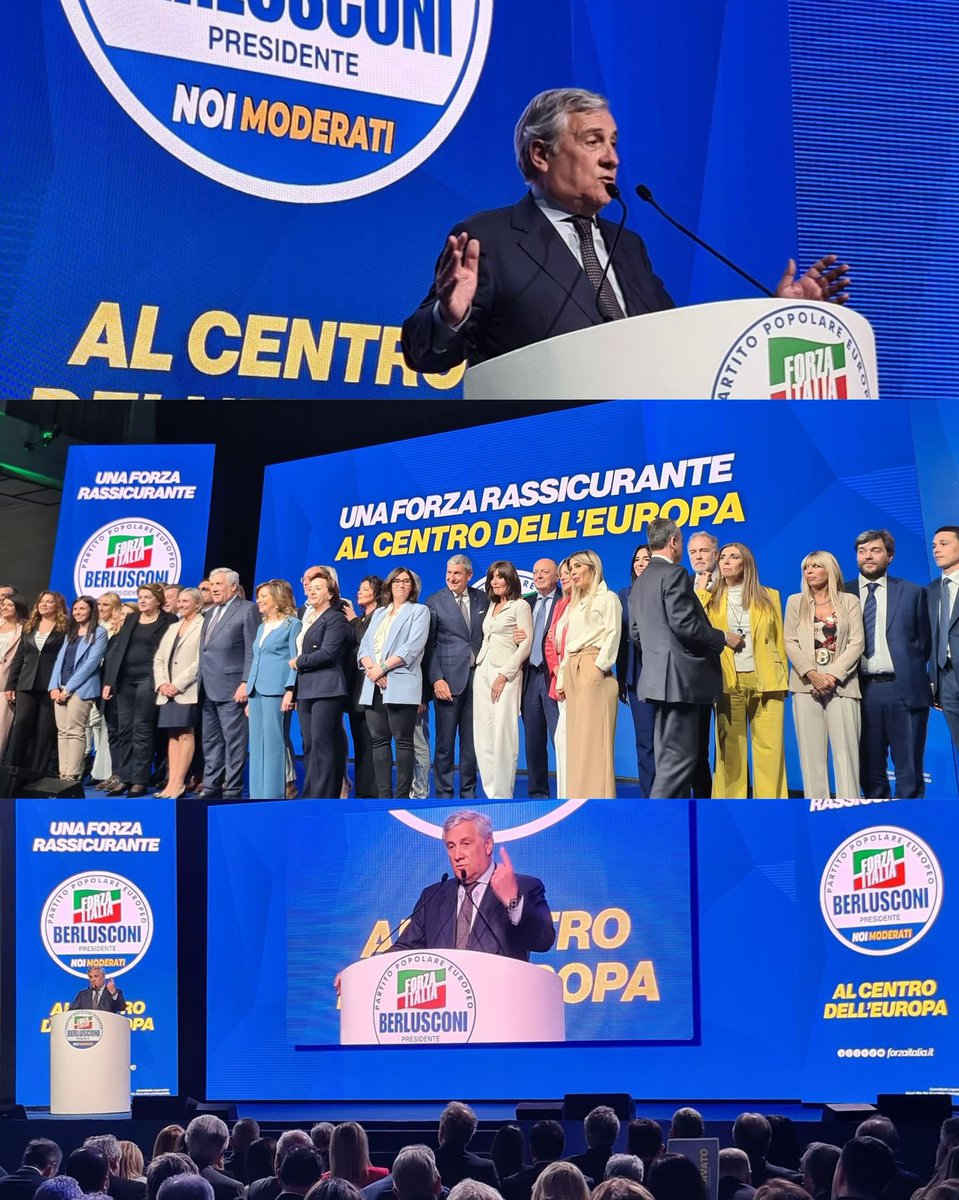 Oggi abbiamo ufficialmente aperto la nostra campagna elettorale. Tanto entusiasmo e partecipazione. Per @forza_italia, la Forza Rassicurante al centro dell’Europa. #VotaForzaItalia #ElezioniEuropee