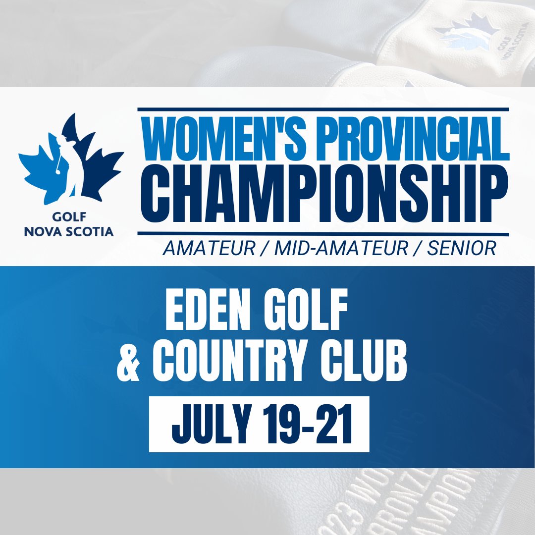 There are spots still in our 2024 Golf NS Women's Provincial Championship hosted by Eden Golf &amp; Country Club.

To register, please click the link below.

linktr.ee/golfnovascotia