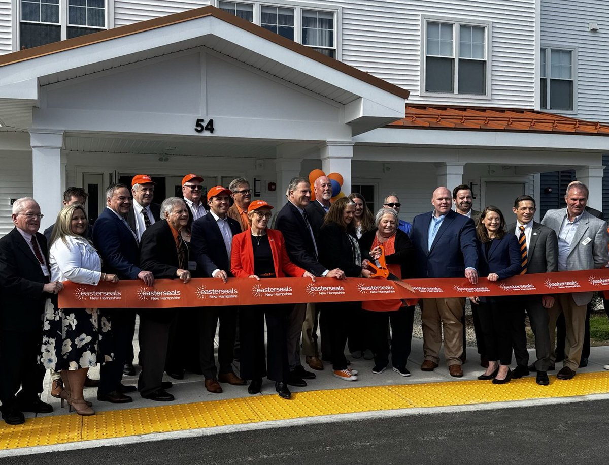 Now, more New Hampshire seniors can access safe, affordable housing. Glad to be at the opening of Easterseals’ Champlin Place development today, which was supported by federal funding. I will keep working to expand federal funding for new housing construction in our state.