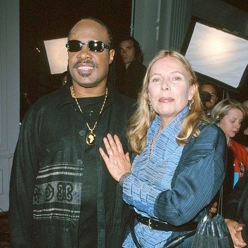 Happy Birthday, @StevieWonder! Celebrating with a look back to the 16th annual ASCAP Pop Music Awards in May 1999, where Stevie participated in a heartfelt tribute to Joni as she was honored with the Founders Award. Photo by Steve Granitz