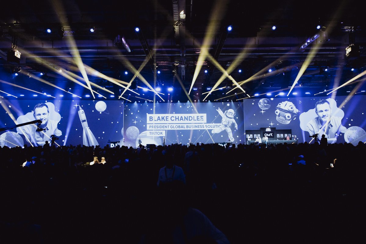TikTokComms's tweet photo. Still feeling inspired from last week's #OMR24 Festival in Hamburg, Germany! 🇩🇪💡 Our Global Business Solutions division including Blake Chandlee, Stuart Flint, and Thomas Wlazik opened up about unlocking impactful entertainment via TikTok and decoding social communities. https://t.co/KgCc0yzvv0