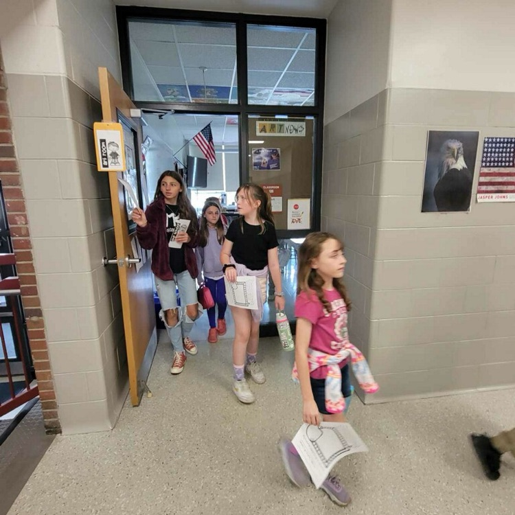 The third graders got to visit the Intermediate School today for Step Up Day. We are so excited for them to join our building next school year!