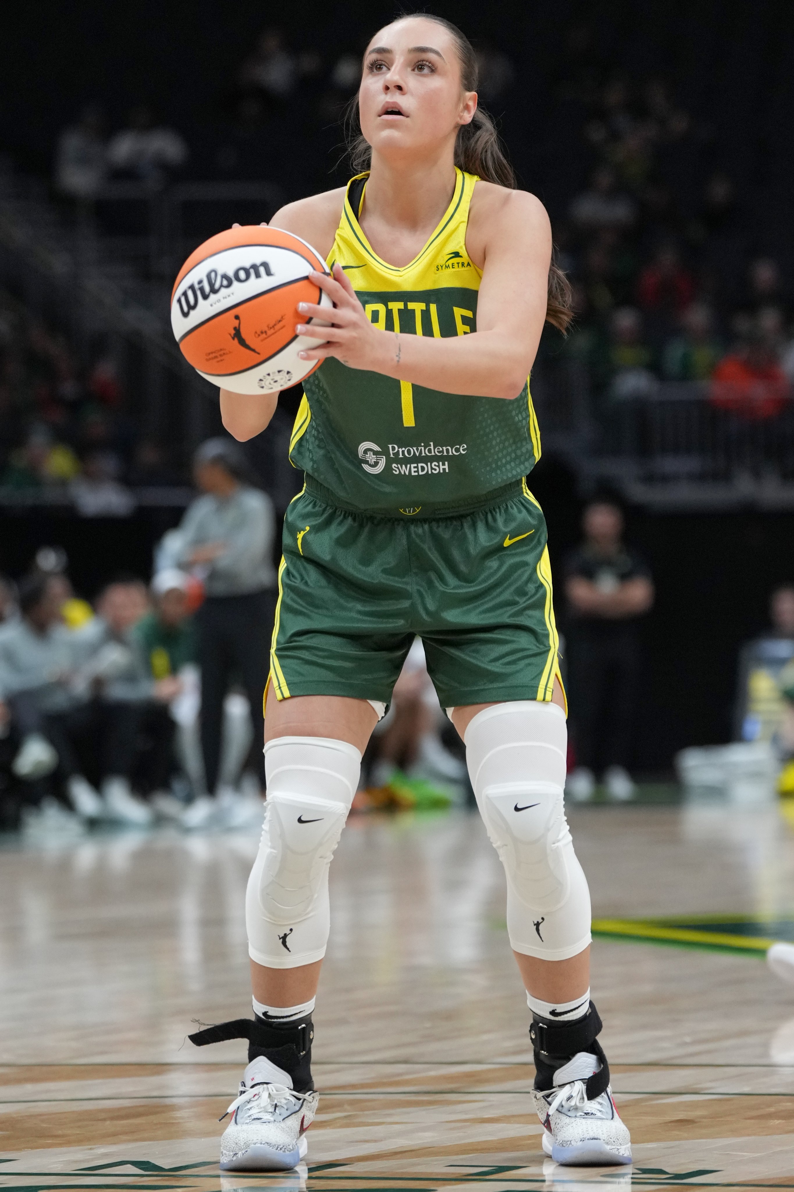 PHOTO Seattle Storm Rookie Nika Muhl Showed Up To Her Latest Game With