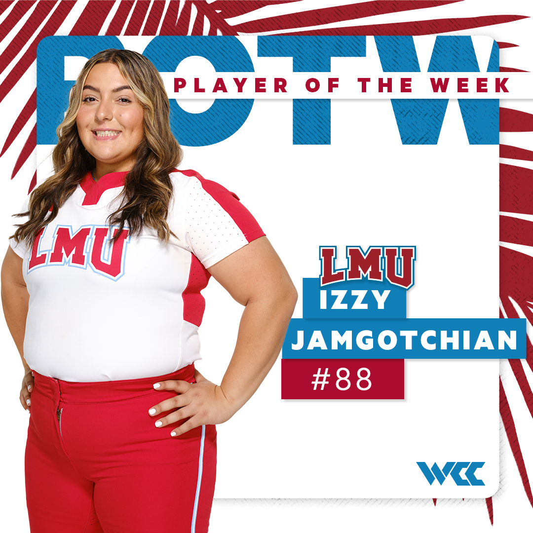 Congratulations, Izzy Jamgochian, on winning the last Player of the Week accolade for the WCC season!  🦁🔥

#RestoreTheRoar