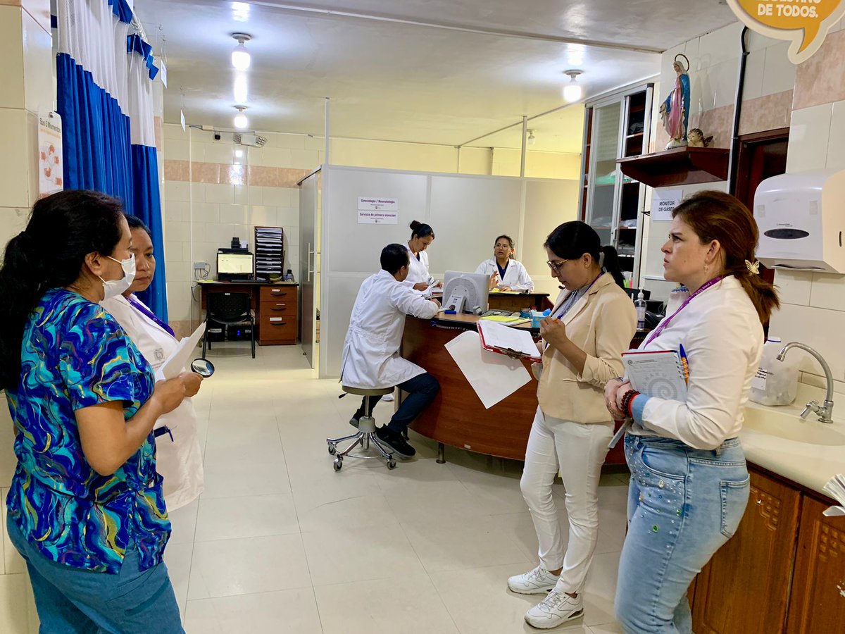 Acess_Ec's tweet photo. #ZamoraChinchipe | ✅ En #ElNuevoEcuador 🇪🇨, nuestra prioridad es garantizar la #SeguridadDelPaciente y la atención de salud de calidad.

📌 Realizamos inspección de habilitación al Hospital General Julius Doepfner, de @Salud_Ec, en la ciudad de #Zamora.

🧵 https://t.co/i314j9Uxk1
