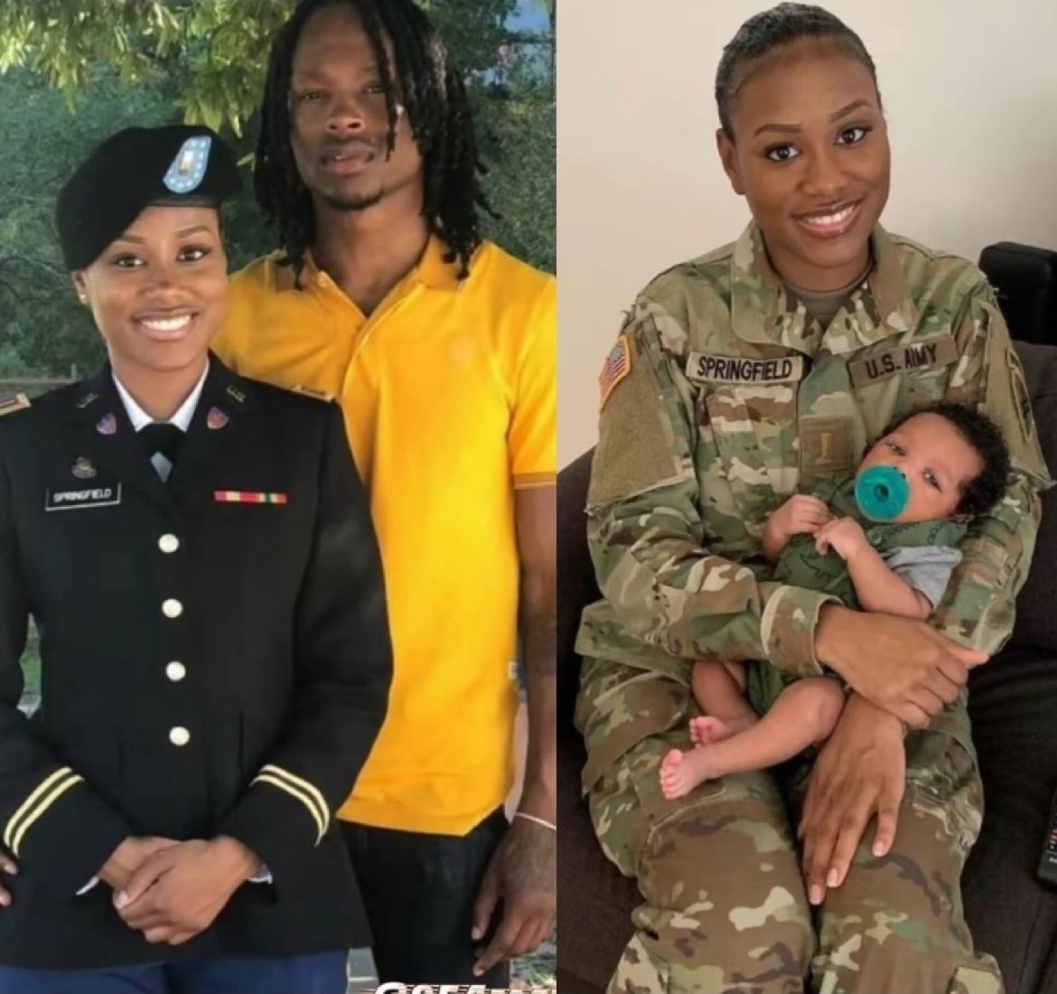 King Von's baby mother is going viral after fans found out that she is an officer in the U.S army 🫡